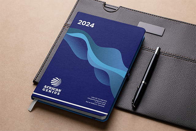 Notepad on Leather