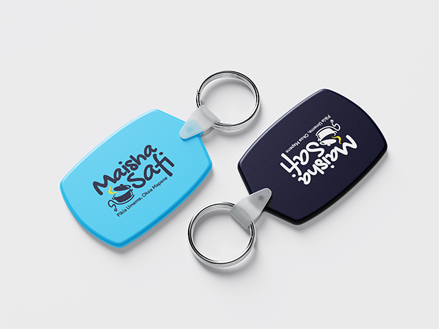 Plastic Keychain